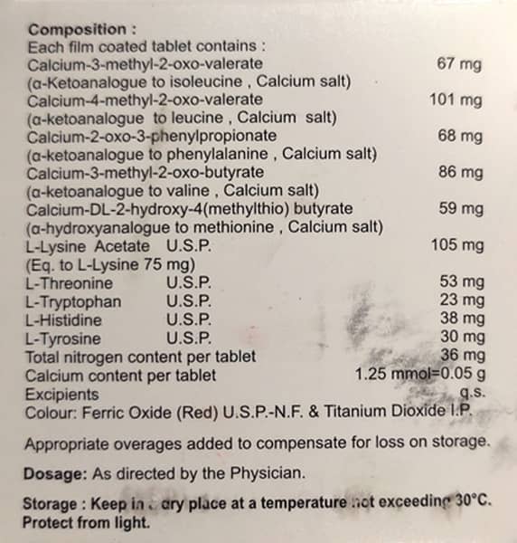 Reno Kit Strip Of 10 Tablets