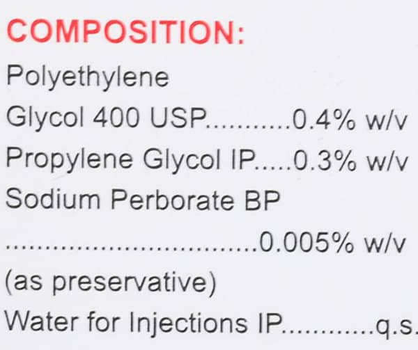 Sow Tears Bottle Of 10ml Eye Drops