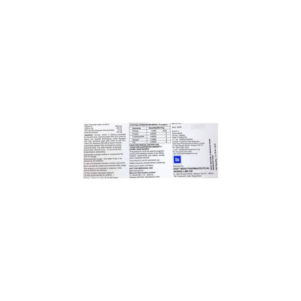 Zncd Strip Of 10 Chewable Tablets