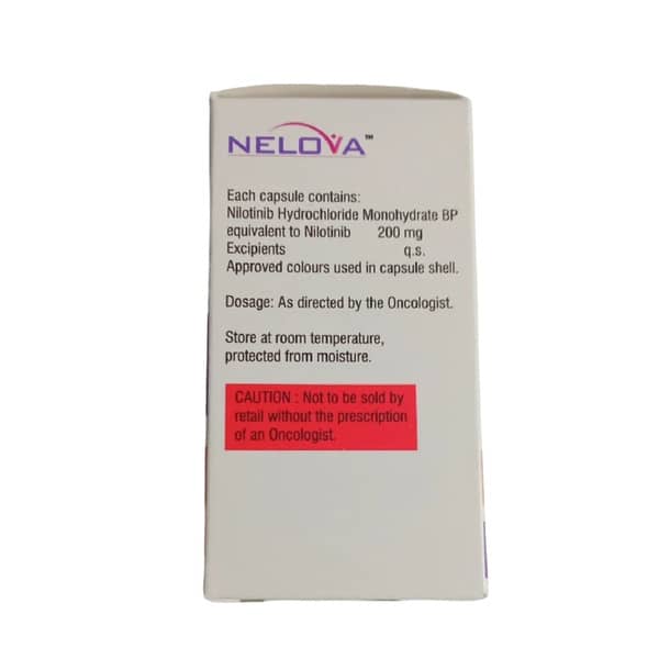Nelova 200Mg Bottle Of 28 Capsules