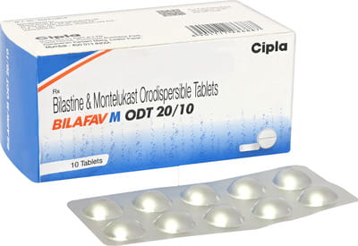 Bilafav M Odt 20/10mg Strip Of 10 Tablets