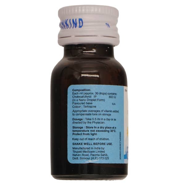 D3 Must Forte 800iu Pineapple Flavour Bottle Of 15ml Oral Drops