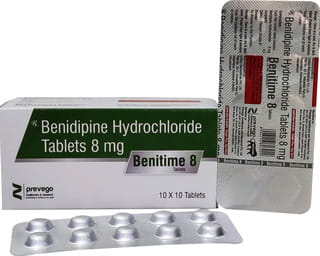 Benitime 8mg Strip Of 10 Tablets