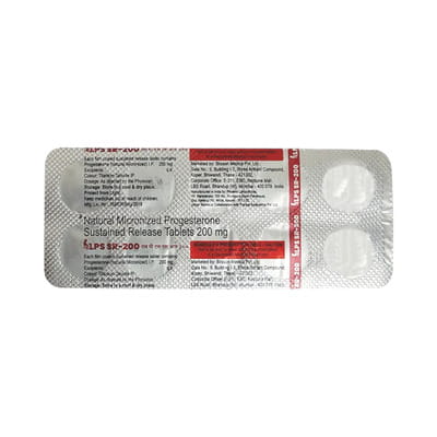Lps 200mg Sr Strip Of Tablets