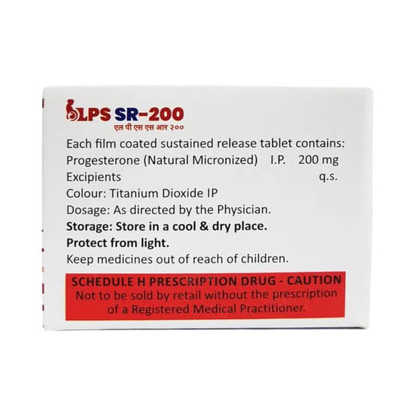 Lps 200Mg Sr Strip Of Tablets