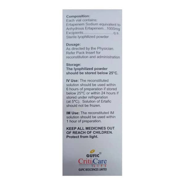 Ertafic 1000 Mg Injection 1