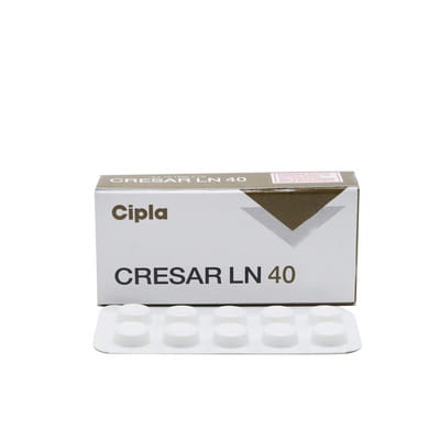 Cresar Ln 40/10mg Strip Of 10 Tablets