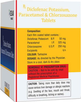 Dicamol Plus Strip Of 10 Tablets