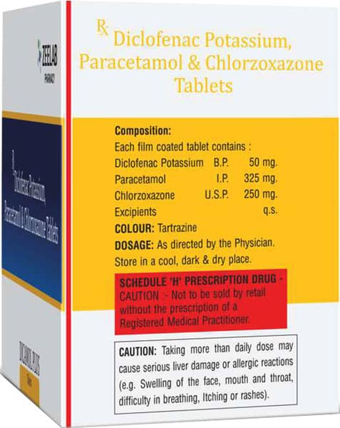 Dicamol Plus Strip Of 10 Tablets