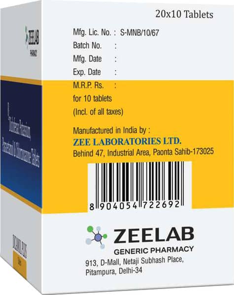 Dicamol Plus Strip Of 10 Tablets