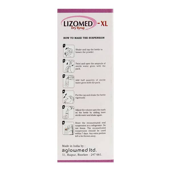 Lizomed Xl Bottle Of 60Ml Dry Syrup