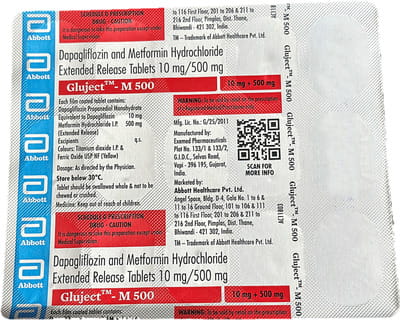 Gluject M 500mg Strip Of 15 Tablets