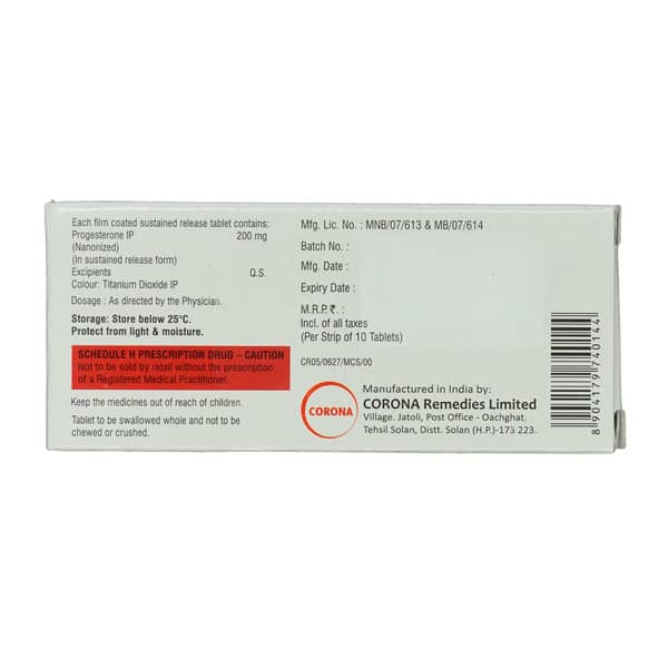C Hope 200Mg Sr Strip Of 10 Tablets
