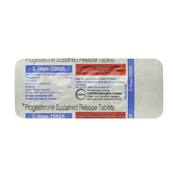 C Hope 200Mg Sr Strip Of 10 Tablets