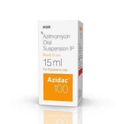 Azidac 100mg Bottle Of 15ml Suspension