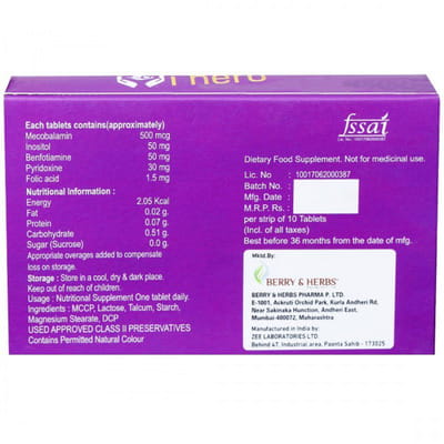 I Herb Strip Of 10 Tablets