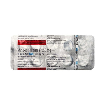 Kera M 2.5mg Strip Of 10 Tablets
