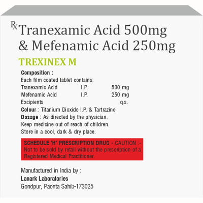 Trexinex M Strip Of 10 Tablets