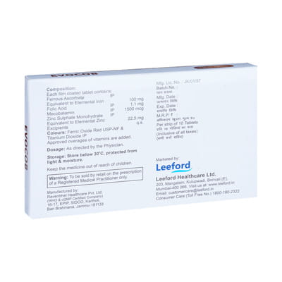 Evocob Strip Of 10 Tablets