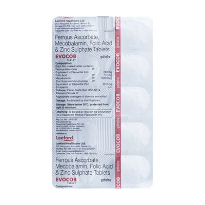Evocob Strip Of 10 Tablets