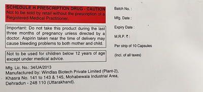 Lipicure Gold 40mg Strip Of 10 Capsules