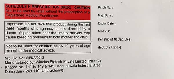 Lipicure Gold 40mg Strip Of 10 Capsules