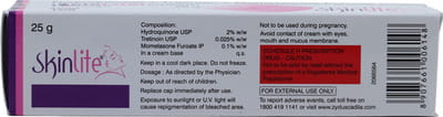 Skinlite Tube Of 25gm Cream