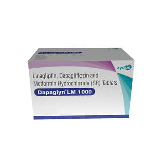 Dapaglyn Lm 1000Mg Strip Of 10 Tablets