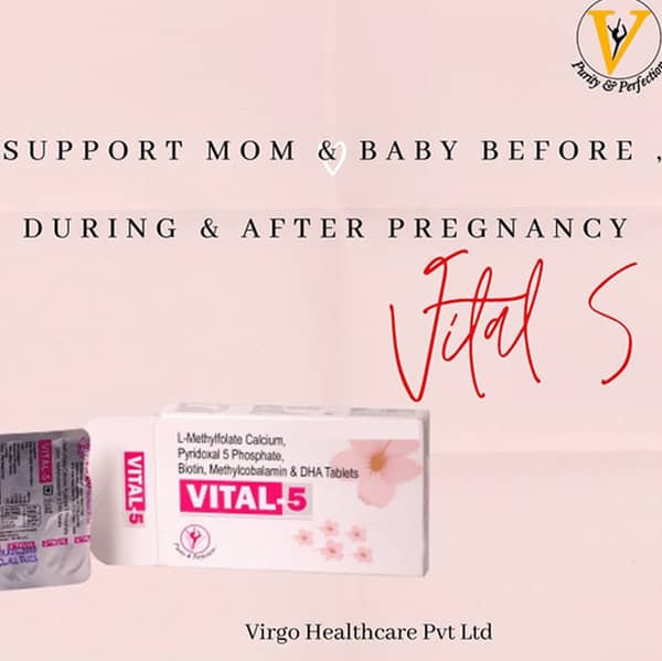 Vital 5 Strip Of 10 Tablets