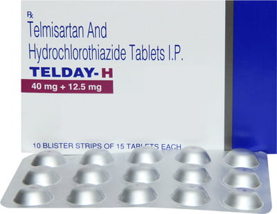 Telday H 40mg Strip Of 15 Tablets