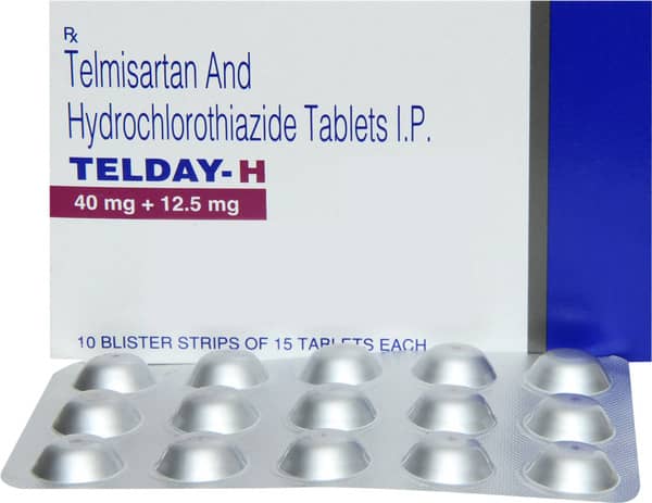 Telday H 40Mg Strip Of 15 Tablets