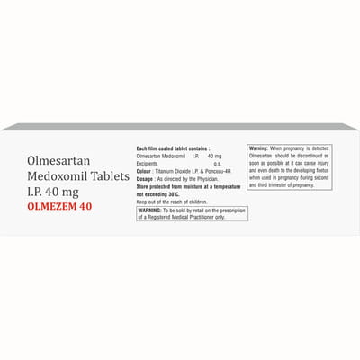 Olmezem 40mg Strip Of 10 Tablets