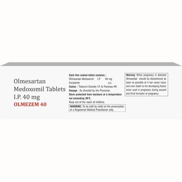 Olmezem 40Mg Strip Of 10 Tablets