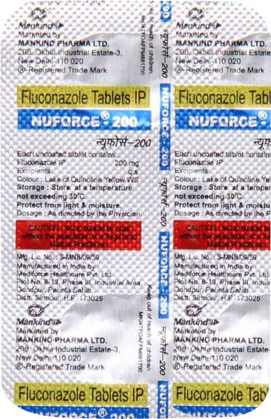 Nuforce 200mg Strip Of 2 Tablets