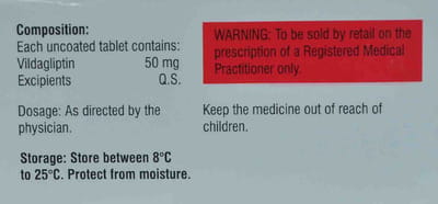 Vibite 50mg Strip Of 15 Tablets