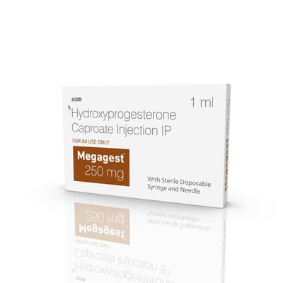 Megagest 250mg Ampoule Of 1ml Injection