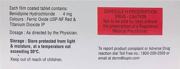 Benipath 4mg Strip Of 10 Tablets