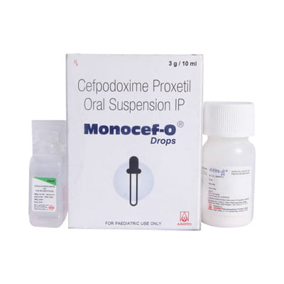 Monocef O 25mg Bottle Of 10ml Oral Drops