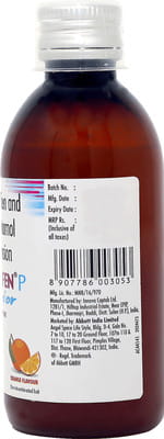 Brufen P Junior Orange Flavour Bottle Of 100ml Suspension