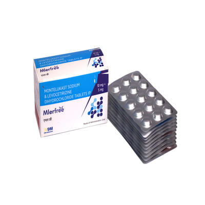 Mlerfree 10/5mg Strip Of 15 Tablets