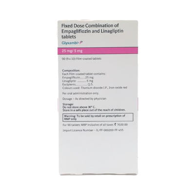 Glicad 25/5mg Strip Of 10 Tablets