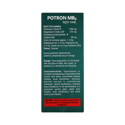 Potron Mb6 Pineapple Flavour Sugar Free Bottle Of 200ml Oral Solution