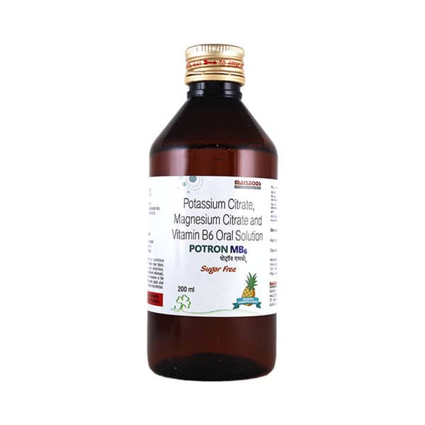 Potron Mb6 Pineapple Flavour Sugar Free Bottle Of 200ml Oral Solution