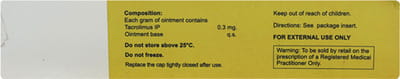 Tacrovera 0.03% Tube Of 15gm Ointment