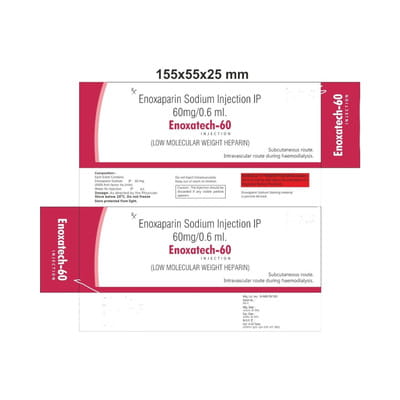 Enoxatech 60 Injection 0.6 Ml