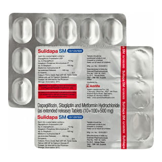 Sulidapa Sm 10/100/500Mg Strip Of 15 Tablets