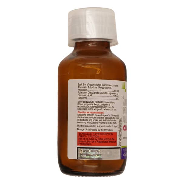 Clavam Bid Bottle Of 60ml Dry Syrup