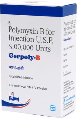 Gerpoly B 500000iu Dry Vial Of 1 Powder For Injection