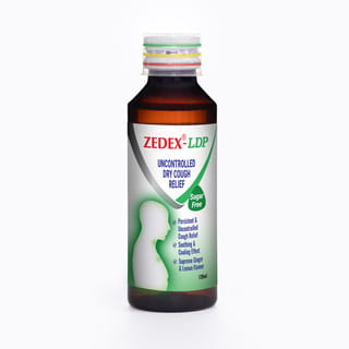 Zedex LDP Syrup | Ginger And Lemon Flavour Sugar Free