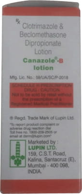 Canazole B Bottle Of 15ml Lotion